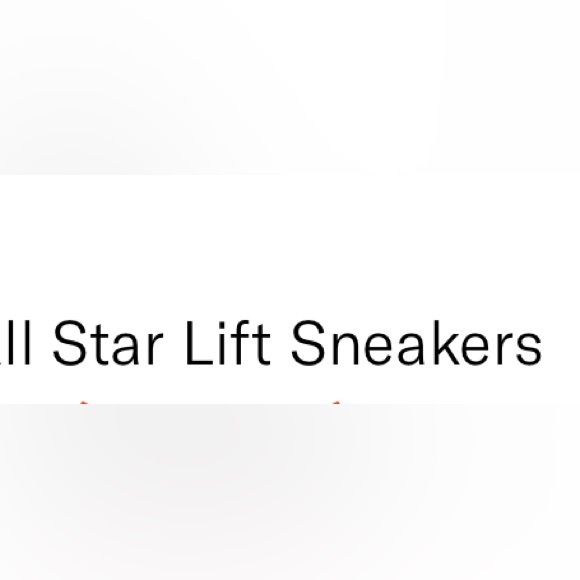 Converse. Chuck Taylor All Star Lift Sneakers. Size 6.5. - Picture 8 of 9